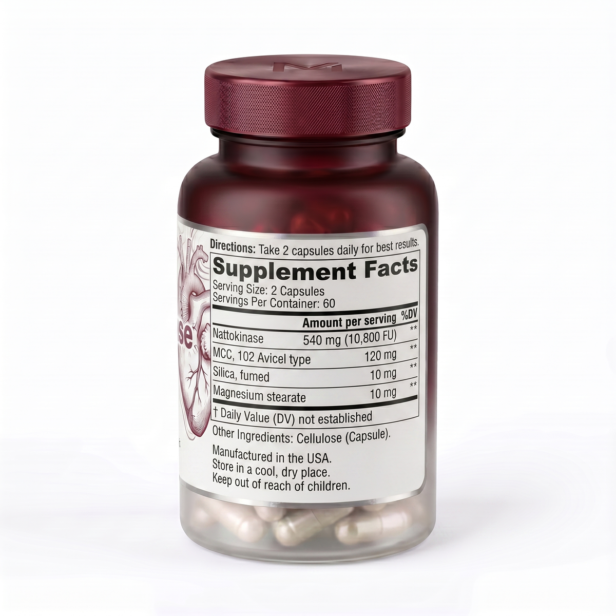MEHR - Ultimate Nattokinase - Natural solution for reversing arterial inflammation