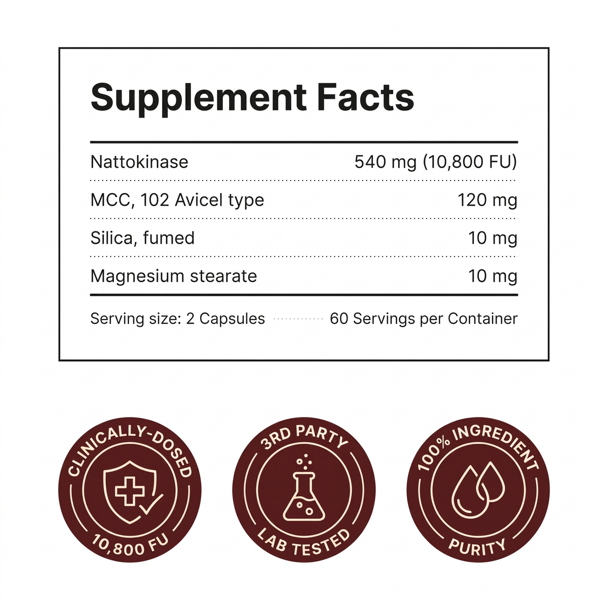 MEHR - Ultimate Nattokinase - Natural solution for reversing arterial inflammation